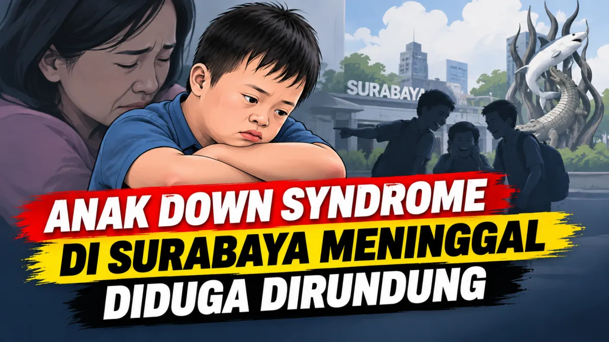 Foto Ilustrasi  AI/ Anak Down Syndrome di Surabaya Meninggal Diduga Dirundung