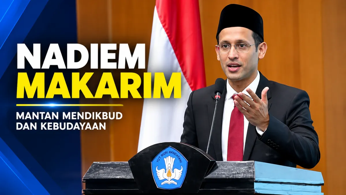 Nadiem Makarim Mantan MENDikBud RisTek