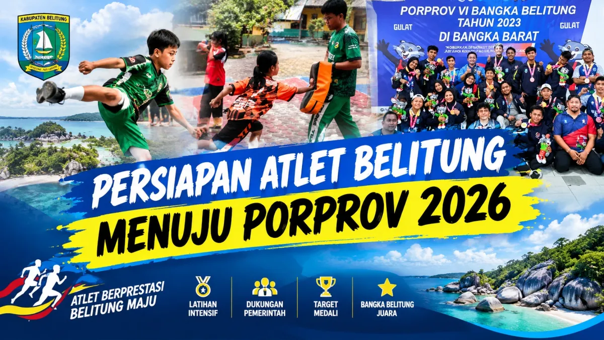 Persiapan Atlet Belitung Menuju Porprov 2026