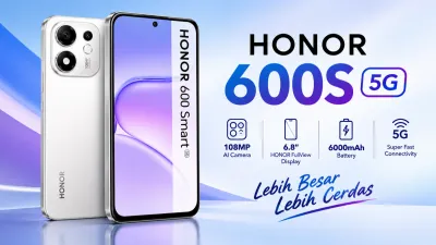 Honor 600S 5G Baterai 8.100 mAh, Kisaran Harga Rp4,2 Juta