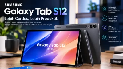 Ilustrator Jadi Alasan Galaxy Tab S12 Layak Dibeli