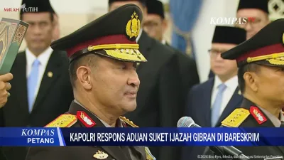 Kapolri: Laporan Suket Ijazah Gibran di Bareskrim Masih Disidik
