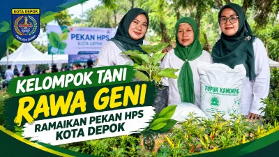 Cabai dan Melon Rawa Geni Ramaikan Pekan HPS Kota Depok