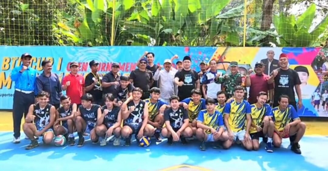 Turnamen Voli Terbuka, BTC Cup 2025 Resmi Dibuka Bimo Mahfudz Fudianto