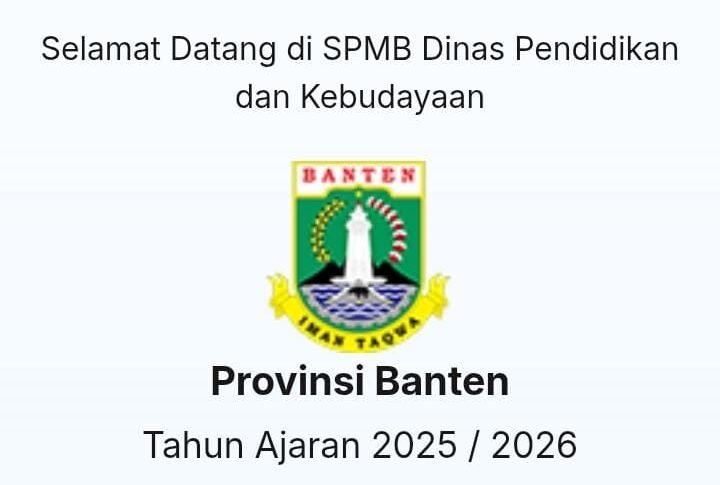 SPMB 2025/2026 Provinsi Banten
