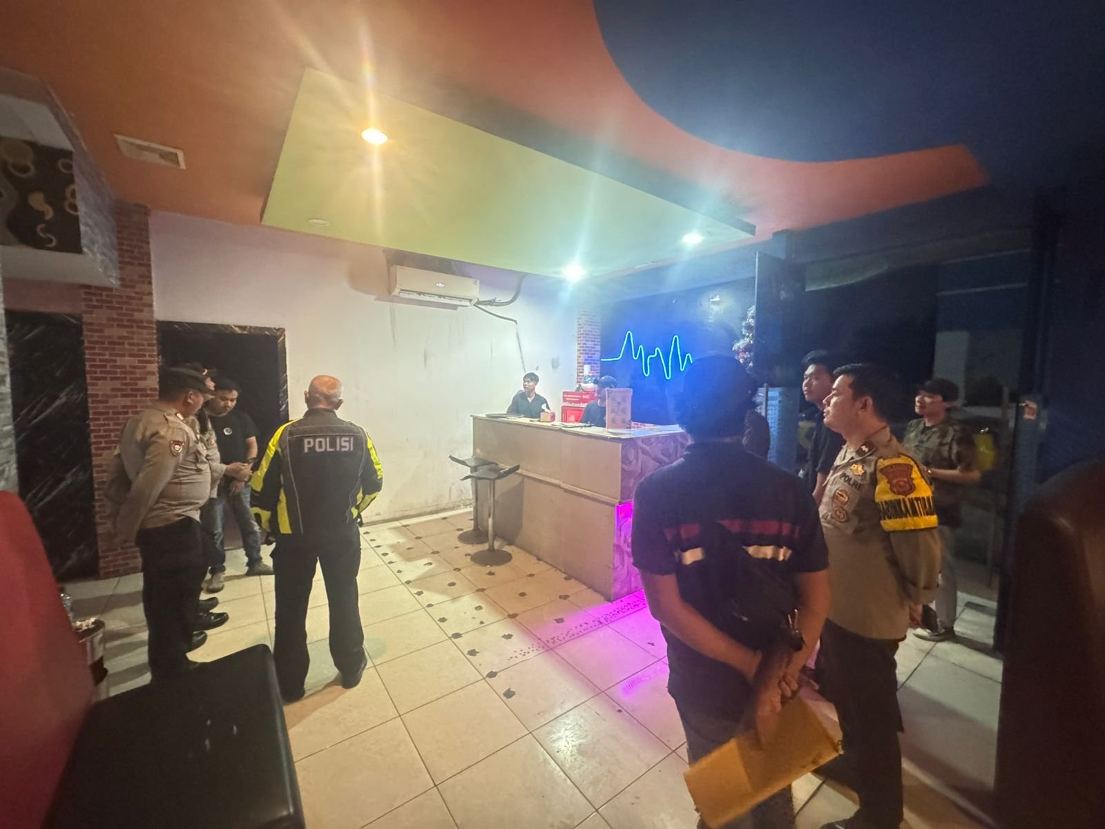 Sikapi Aduan Warga, Polsek Balaraja Razia Lokasi Diduga Tempat Karaoke