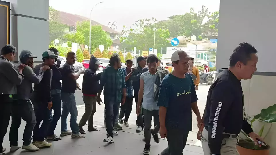 Akibat Cegat Pengendara Motor, Puluhan Mata Elang (MATEL) Berhasil di Tangkap Polisi