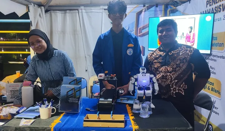 Robot Pemilah Sampah, Mahasiswa UYM Raih Emas ASEAN di Festival Digital Cisadane 2025