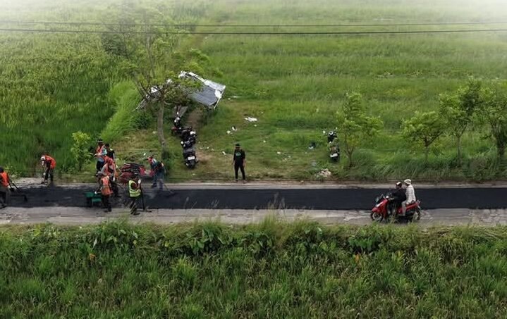 DBMSDA Kabupaten Tangerang Lakukan Preservasi Jalan di Sejumlah Ruas Vital