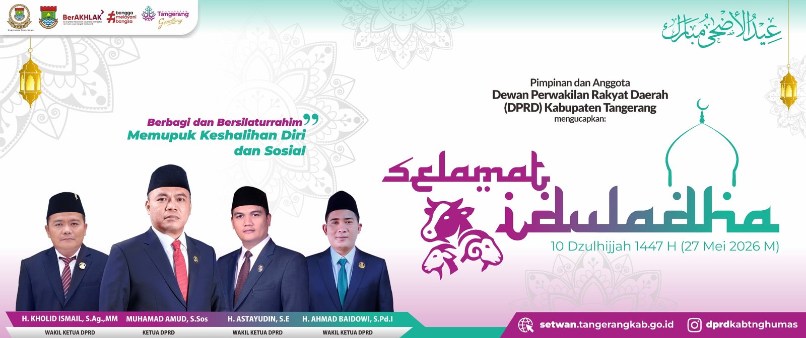 Iklan Idul Adha 1447 DPRD Kabupaten Tangerang