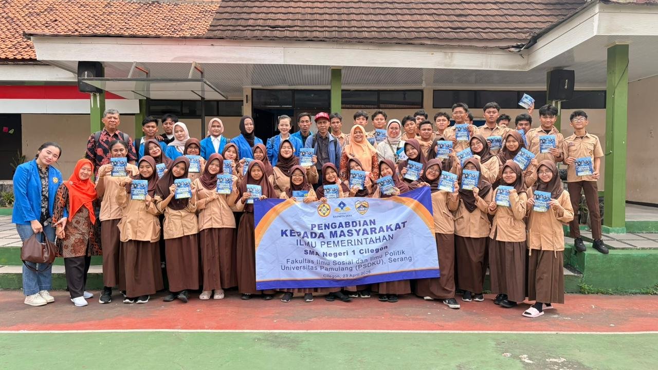 PKM UNPAM Serang di SMAN 1 Cilegon untuk Meningkatkan Partisipasi Politik dan Demokrasi Pelajar